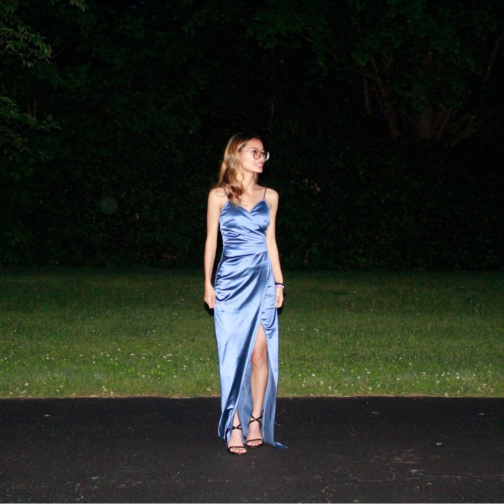 Honey and Rosie blue dress